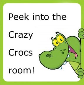 Peek into the Crazy Crocs Room